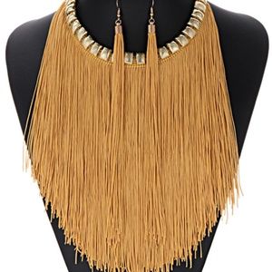 Tassel Decorated Jewelry Set